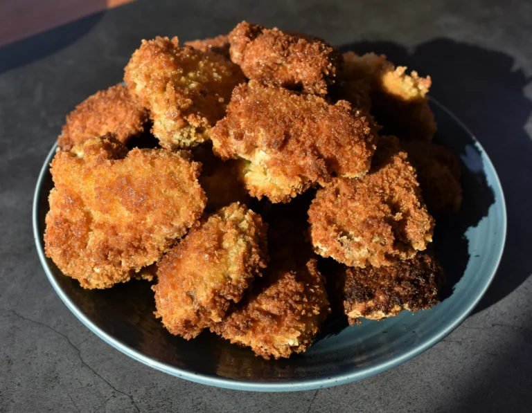 Lions Mane Chicken Nuggets are great for those picky kids with a limited palette